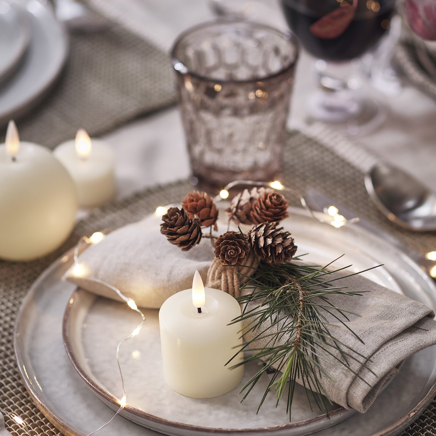 Lot de 4 Bougies Votives TruGlow® à LED