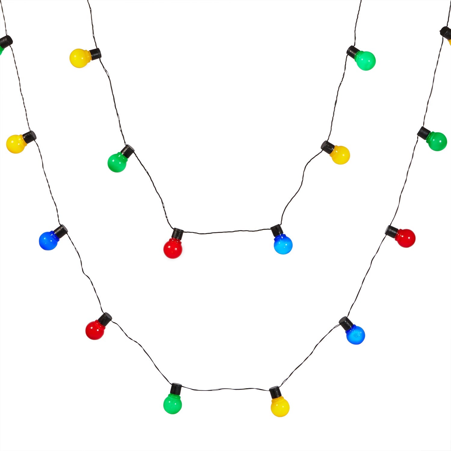 Guirlande Guinguette Fiesta 30 Globes Multicolores LED